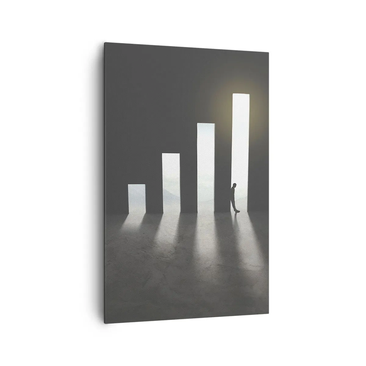 Obraz na plátne - Úspech – impresia - 80x120 cm