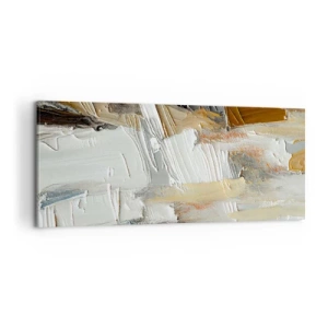 Obraz na plátne - Farebné nahromadenie - 100x40 cm