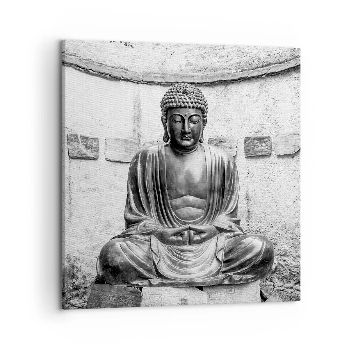 Obraz na plátne - Pri zdroji pokoja - 50x50 cm