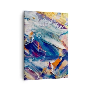 Obraz na plátne - Chaos farieb - 50x70 cm