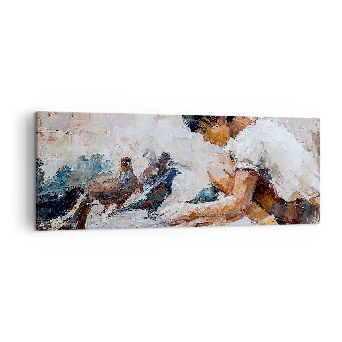 Obraz na plátne - Maličkí a najmilší - 140x50 cm