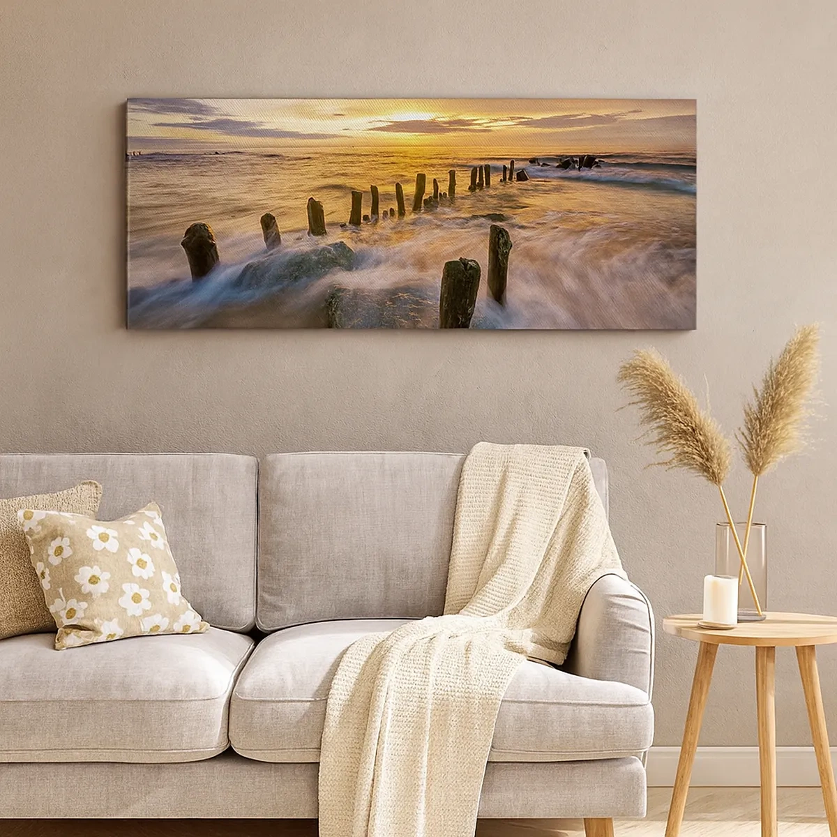 Obraz na plátne - Drsná krása Baltského mora  - 30x30 cm