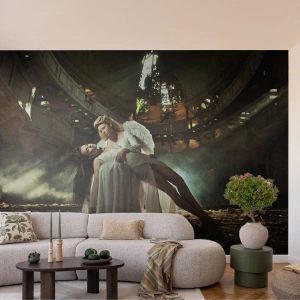 Fototapeta Premium Canvas - Duch starého divadla - Žena, Anjel, Kus - 400x280 cm