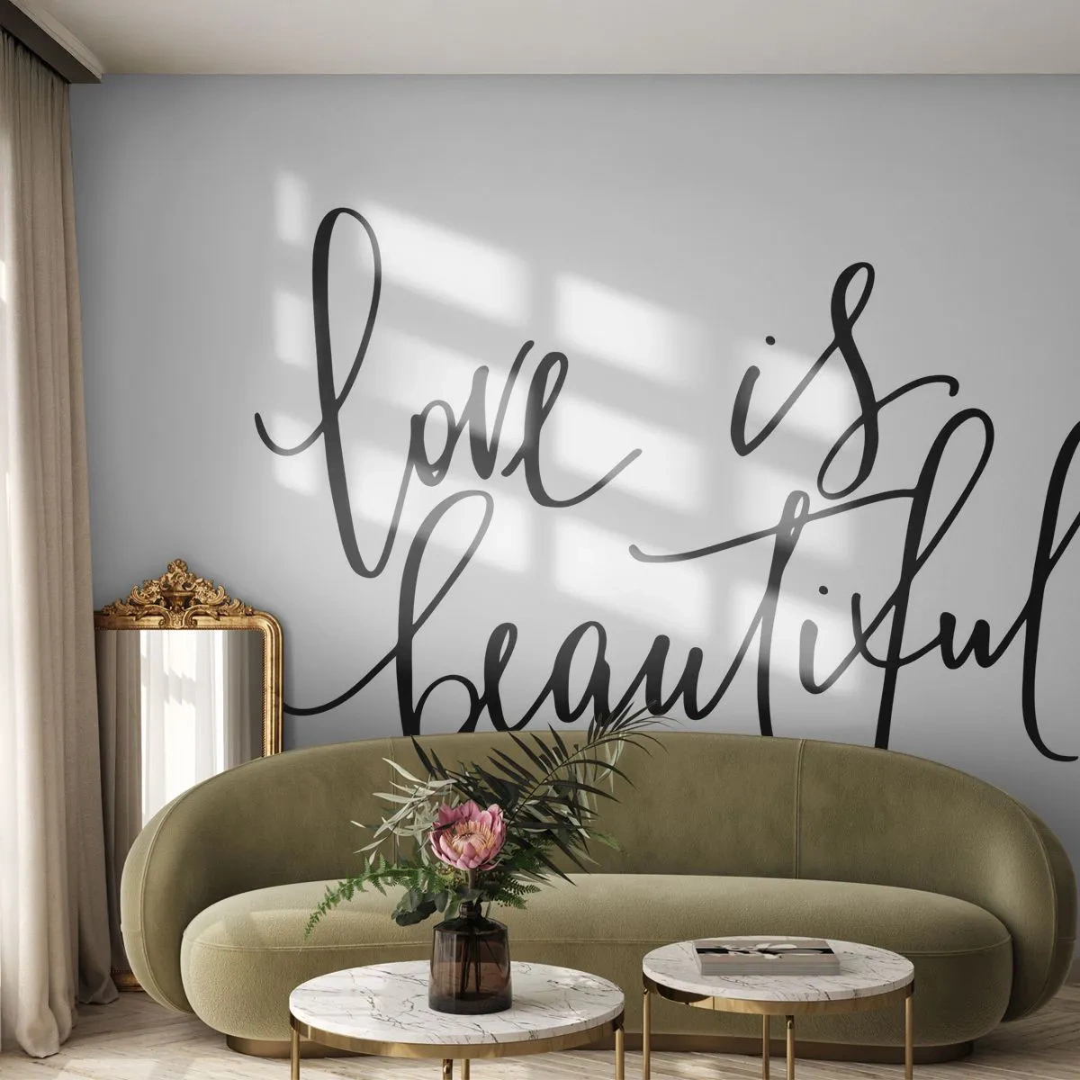 Fototapeta Premium Sand - Prečítaj a zopakuj - Typografia, Afirmácia, Maxim - 400x280 cm