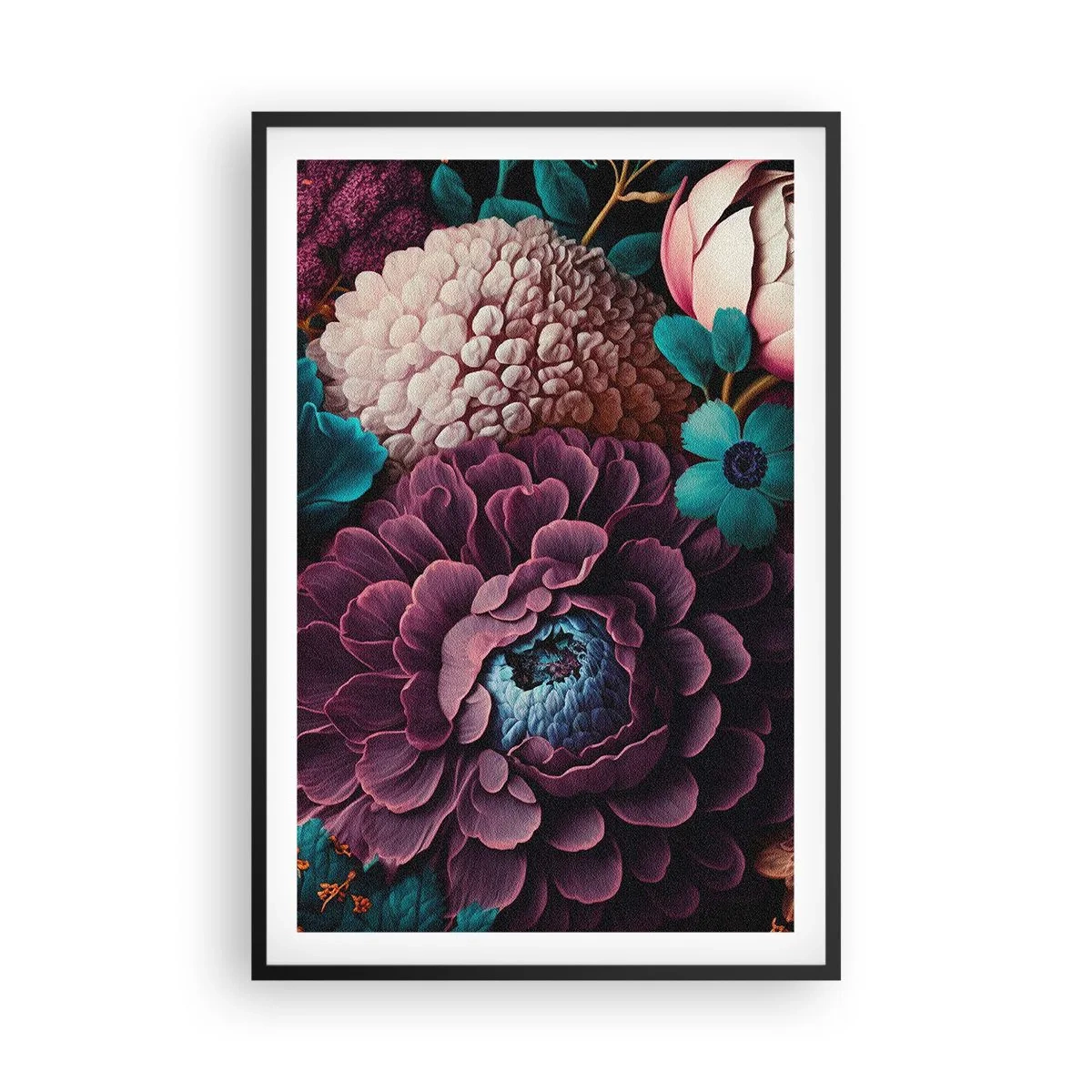 Plagát v čiernom ráme - Úroda prírody - 61x91 cm