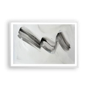 Plagát v bielom ráme - Len tak pre radosť - 91x61 cm