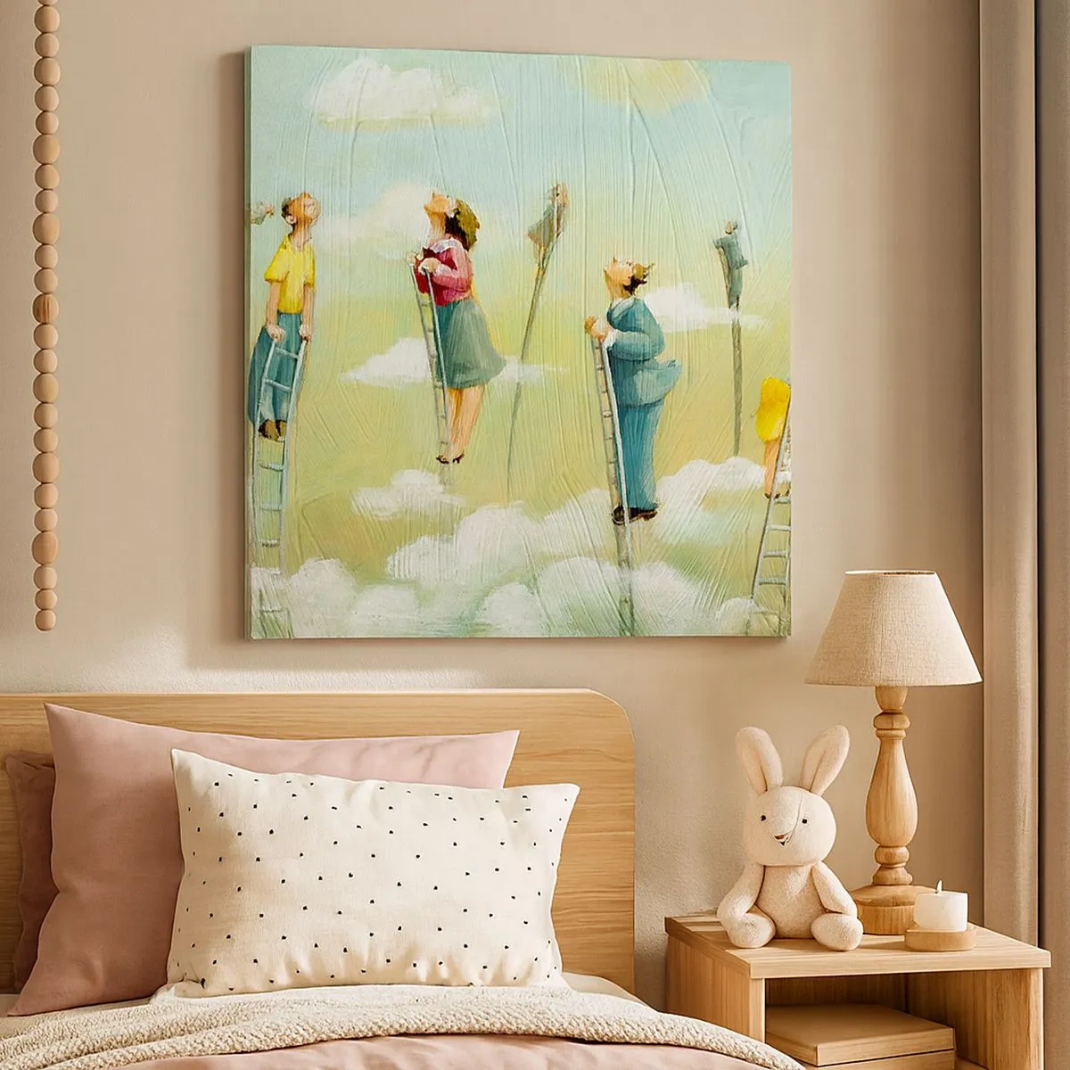 Obraz na plátne - Za svojim snom - 30x30 cm