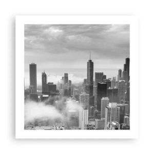 Plagát - Americká krajina - 50x50 cm