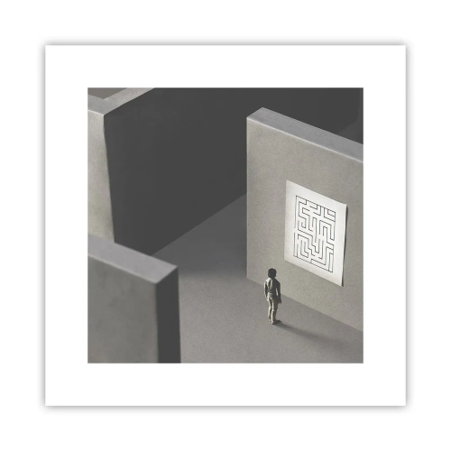 Plagát - Kde to ale som? - 30x30 cm