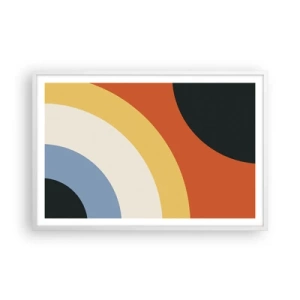 Plagát v bielom ráme - K sebe samému - 91x61 cm