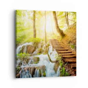 Obraz na plátne - Vytúžený chlad - 40x40 cm