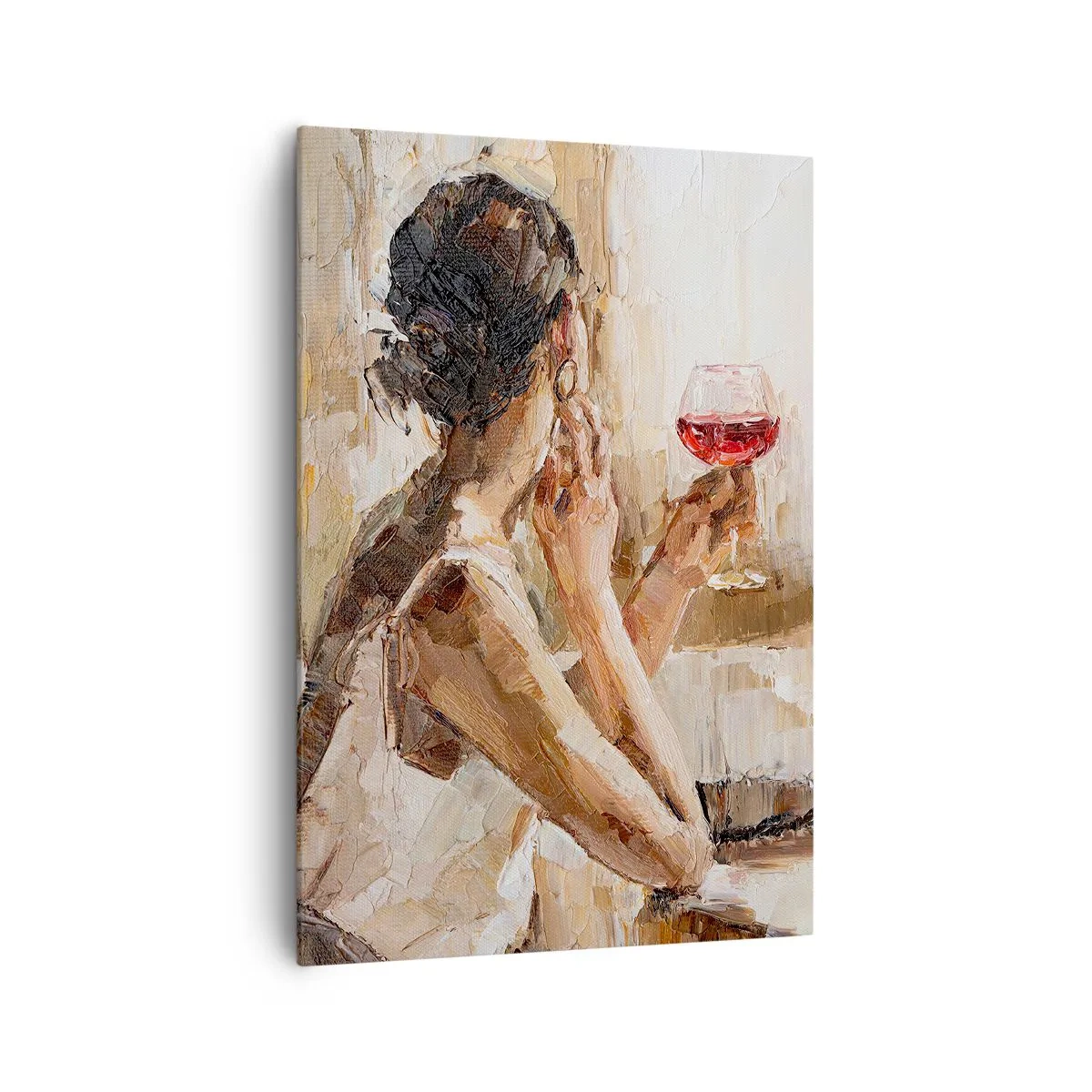 Obraz na plátne - Chuť dobré chvíle - 70x100 cm