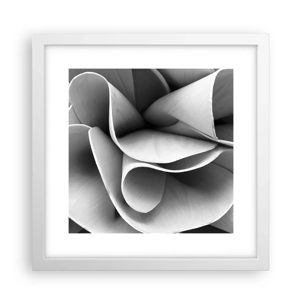 Plagát v bielom ráme - Deje sa vo vesmíre - 30x30 cm