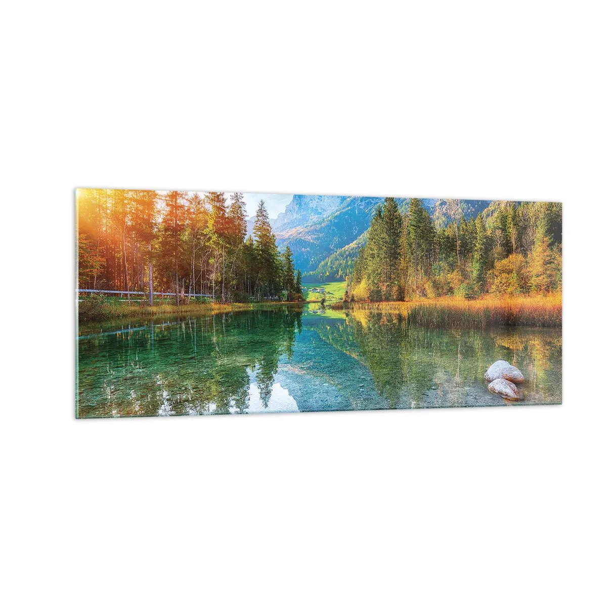 Obraz na skle - Nežnosť jesene - 100x40 cm