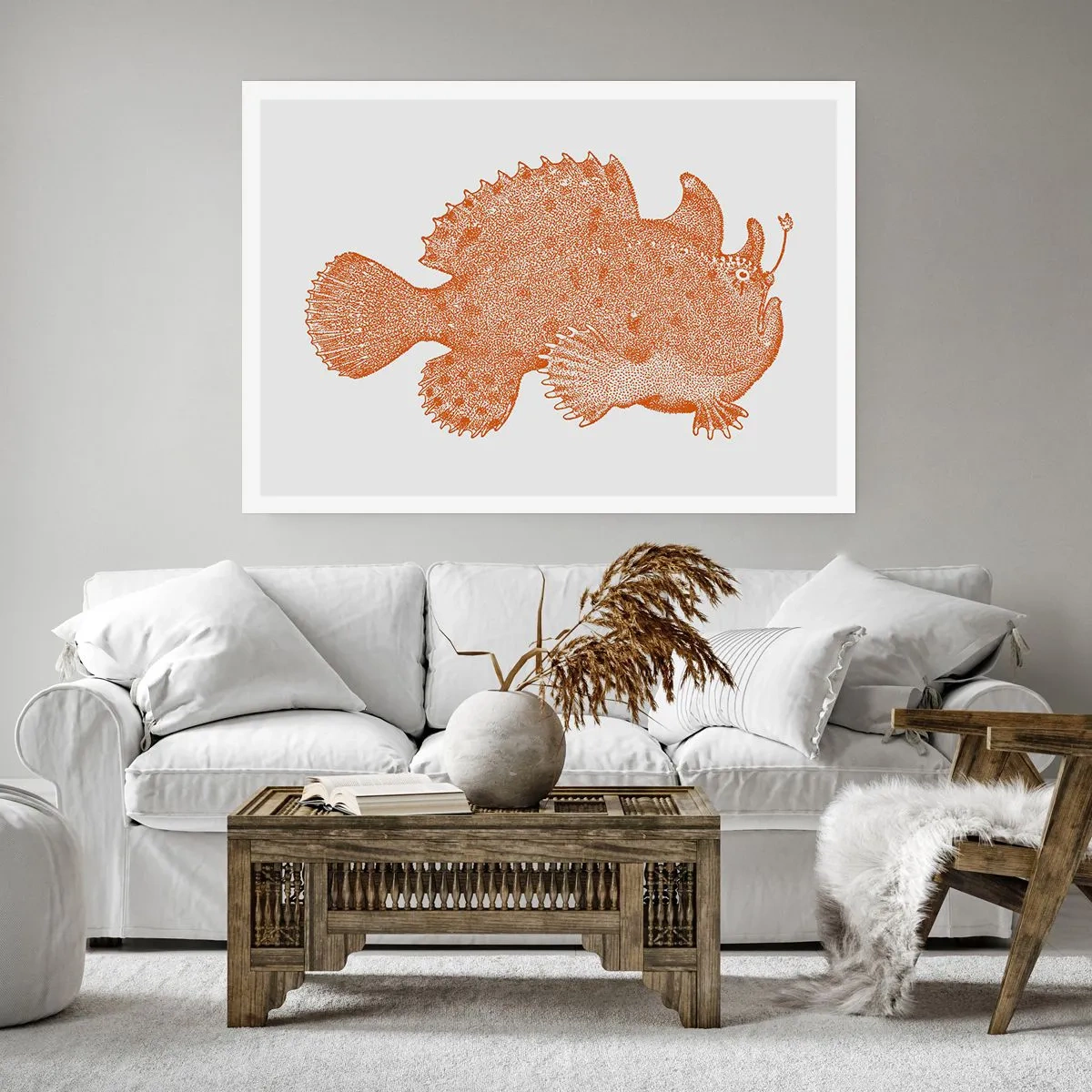 Plagát - A nakoniec ryba - 70x50 cm