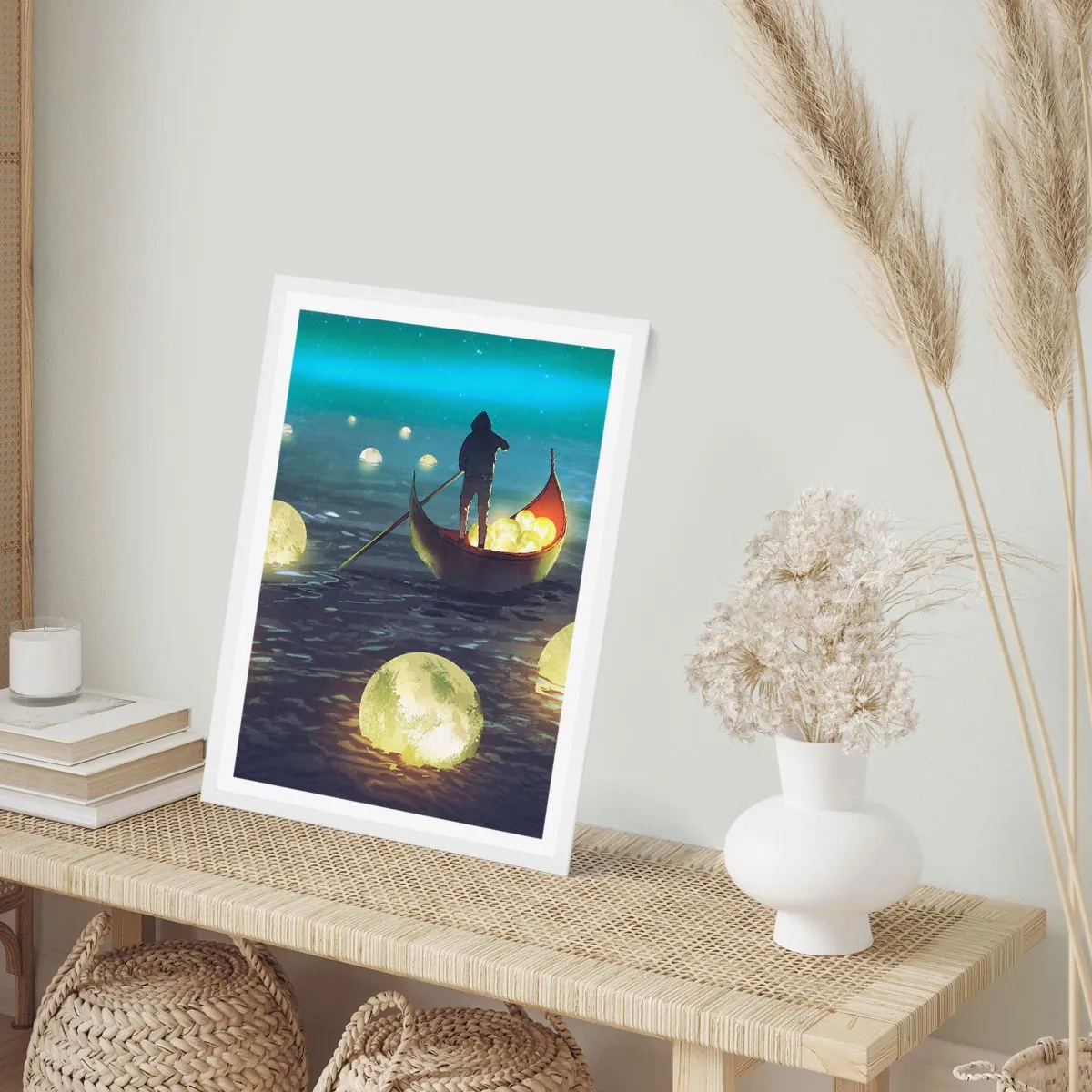 Plagát v bielom ráme - Veci, o ktorých sa filozofom nezdá - 40x50 cm