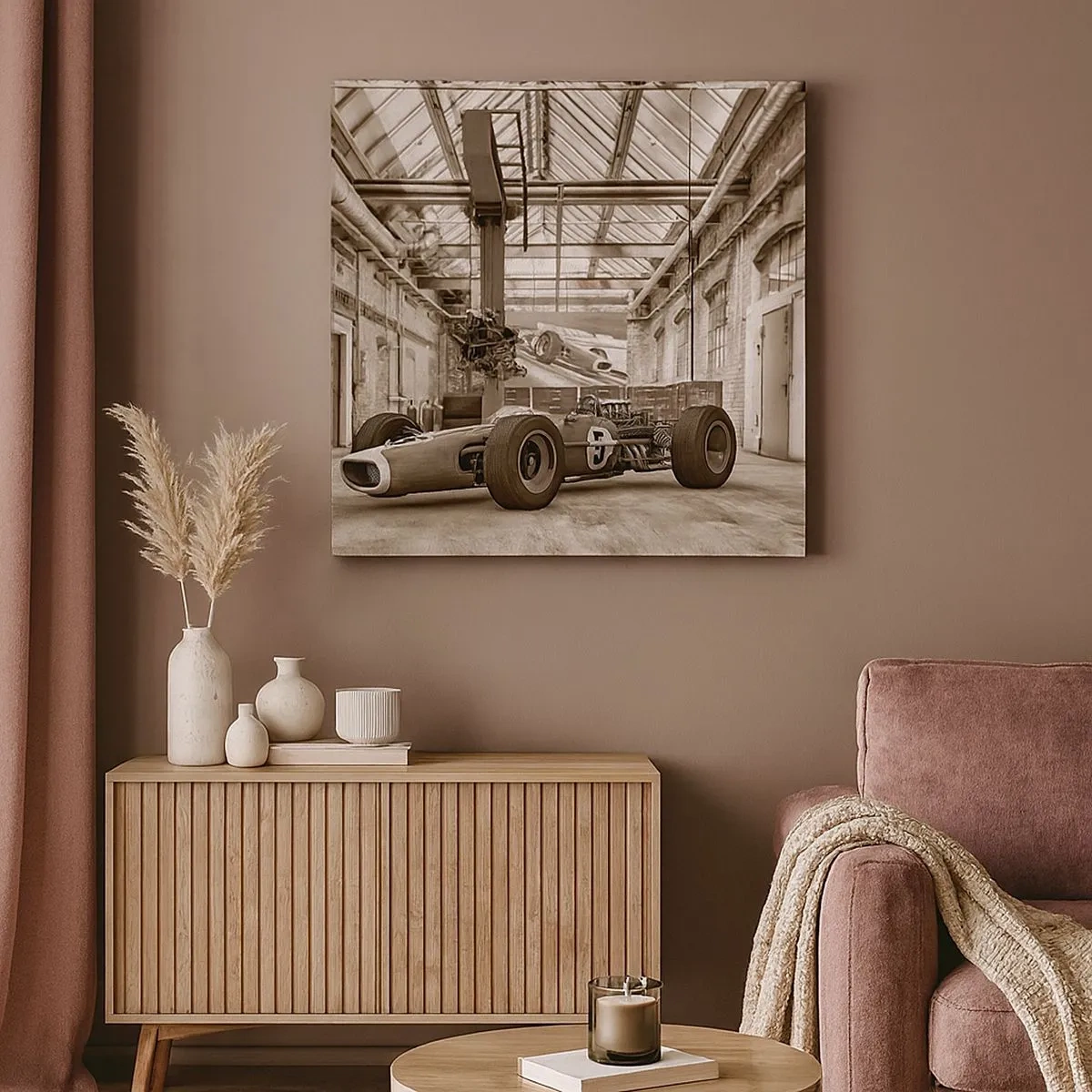 Obraz na plátne - Odpočinok víťaza - 30x30 cm