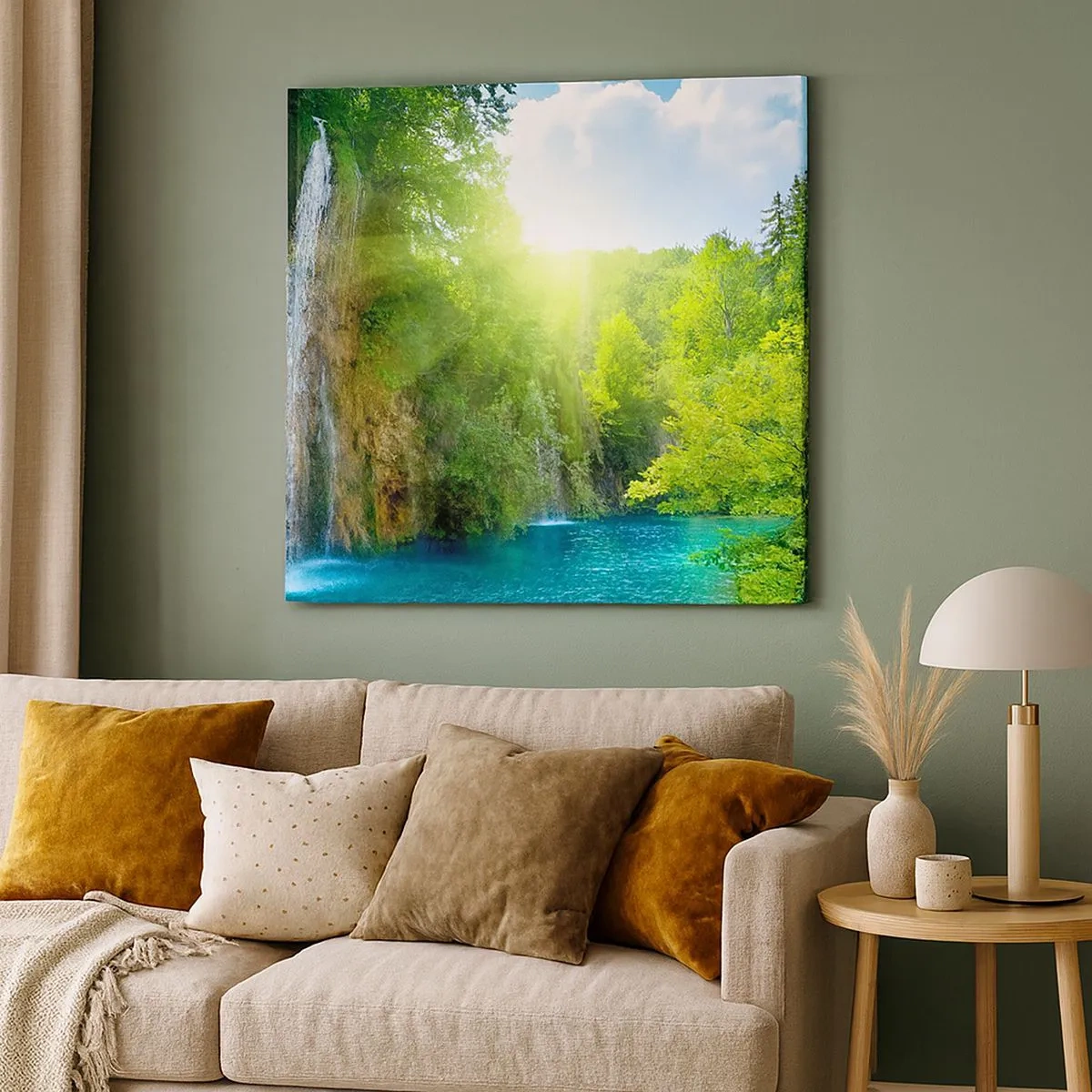 Obraz na plátne - To musí byť Eden - 30x30 cm