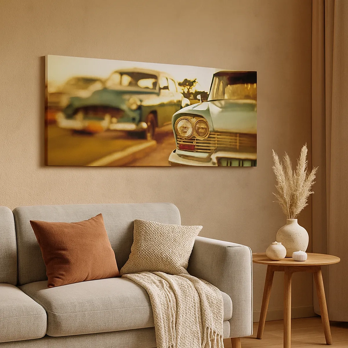 Obraz na plátne - Počkáme, uvidíme - 30x30 cm