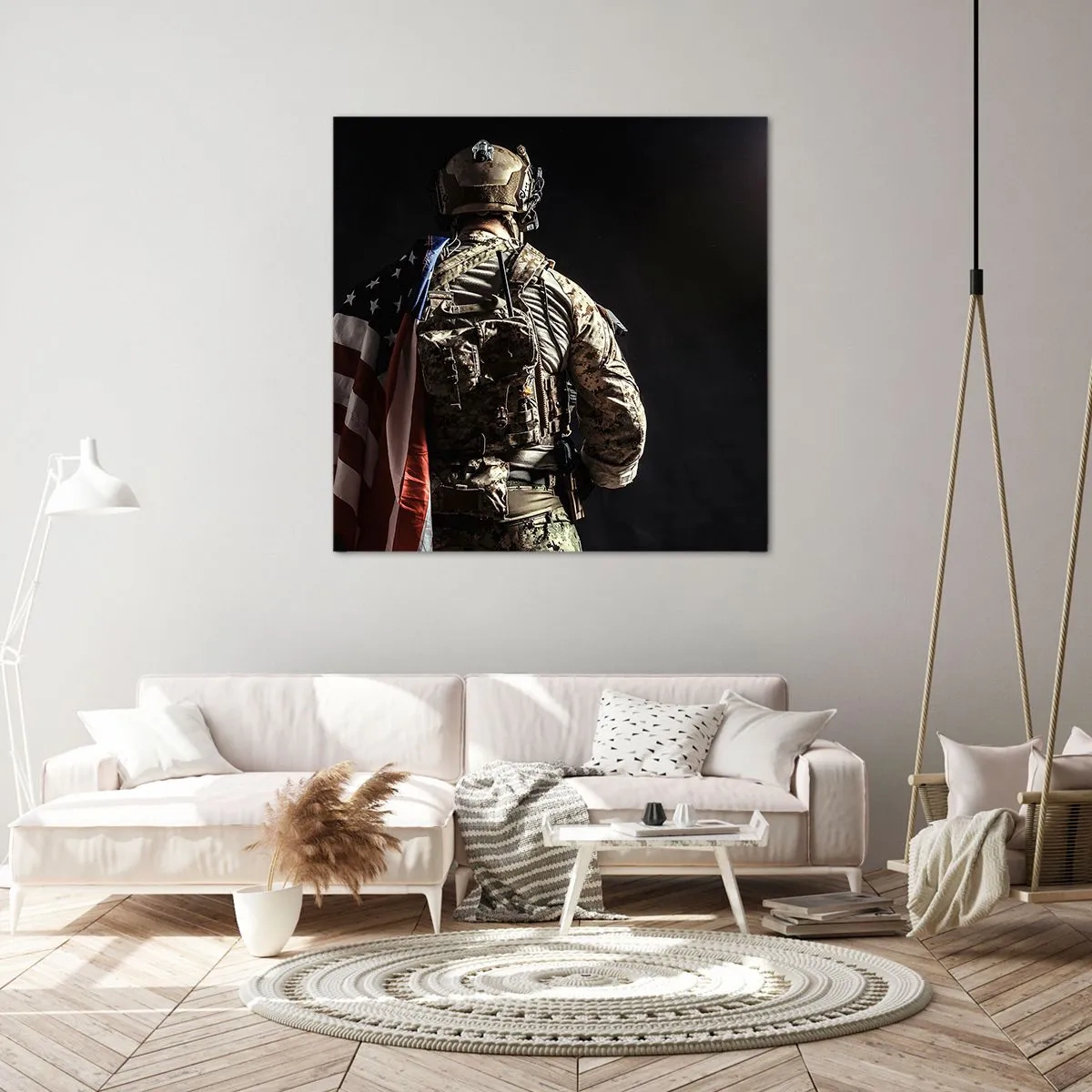 Obraz na plátne - Práve preto - 30x30 cm