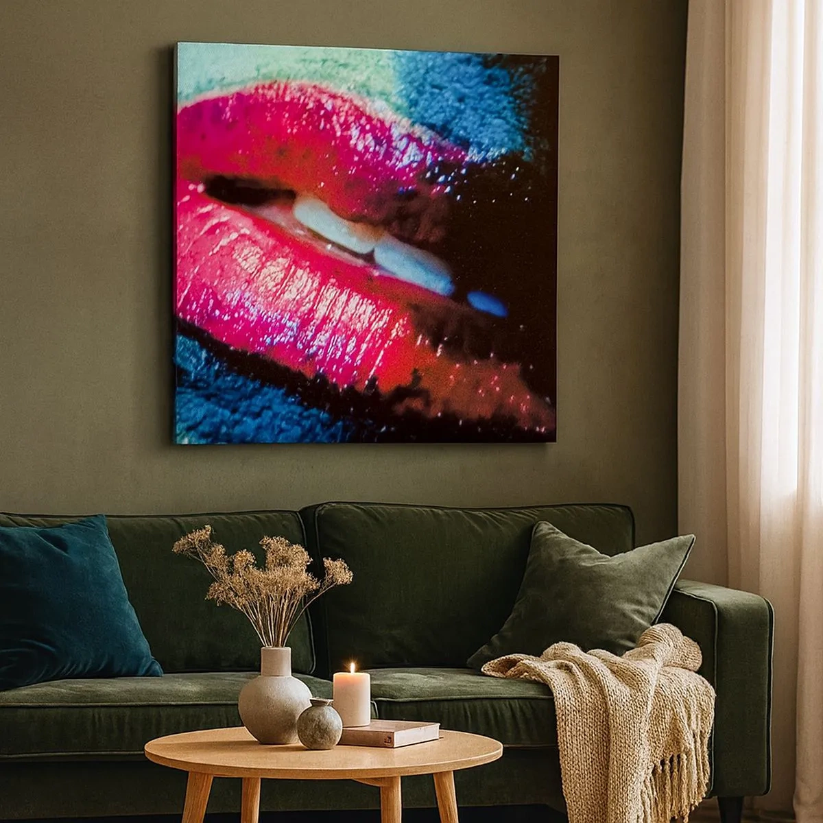 Obraz na plátne - Zmyselné a znepokojujúce - 30x30 cm