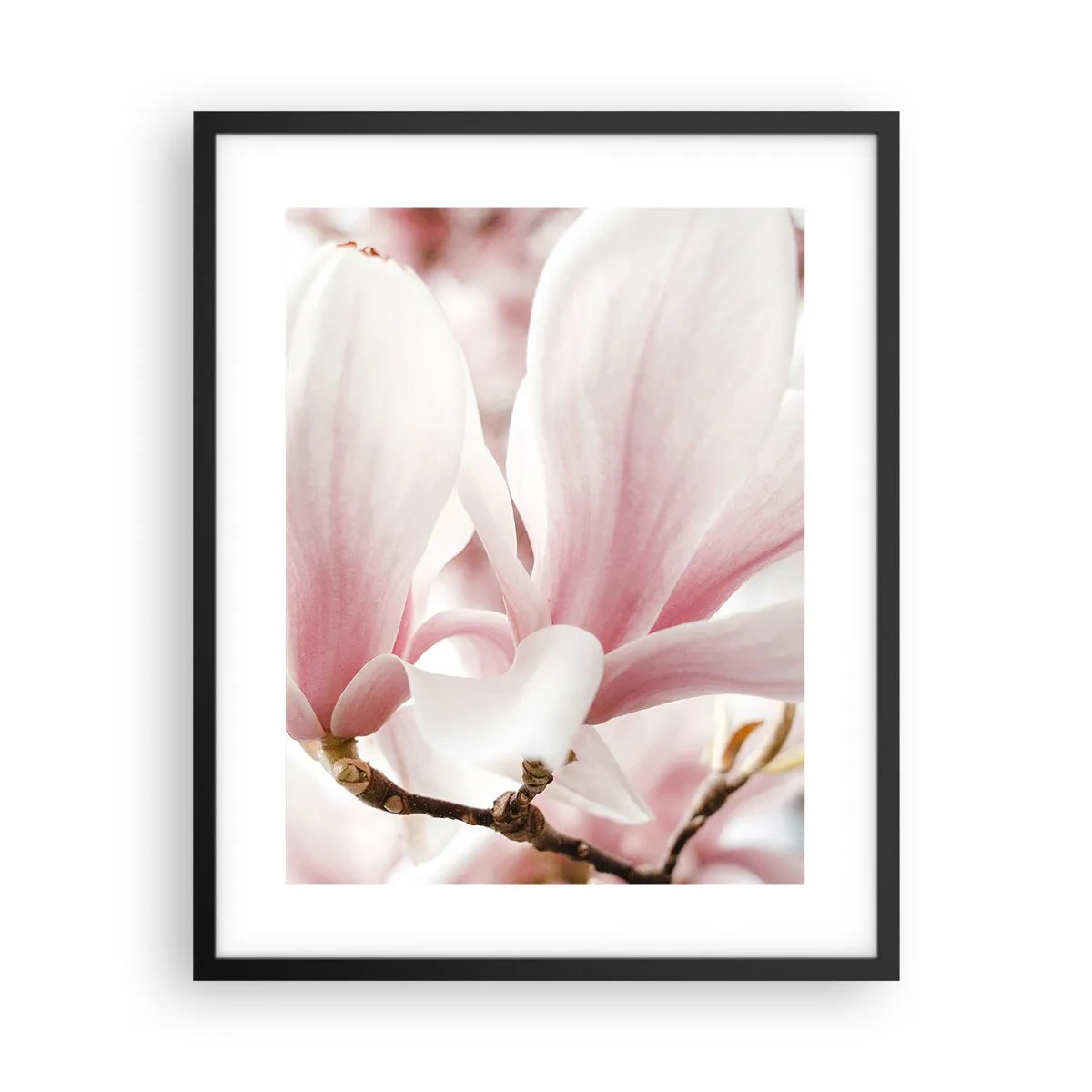 Plagát v čiernom ráme - Nesmiernosť nežnosti - 40x50 cm