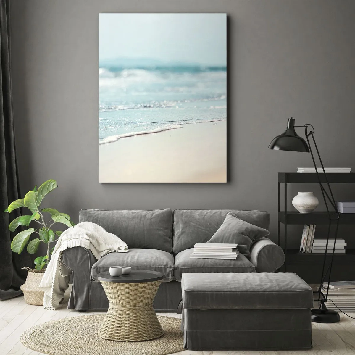 Obraz na plátne - Teplo a hluk - 70x100 cm