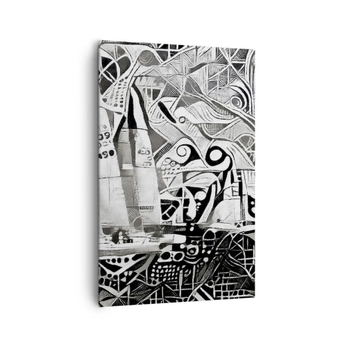 Obraz na plátne - Medzi vlnami - 80x120 cm