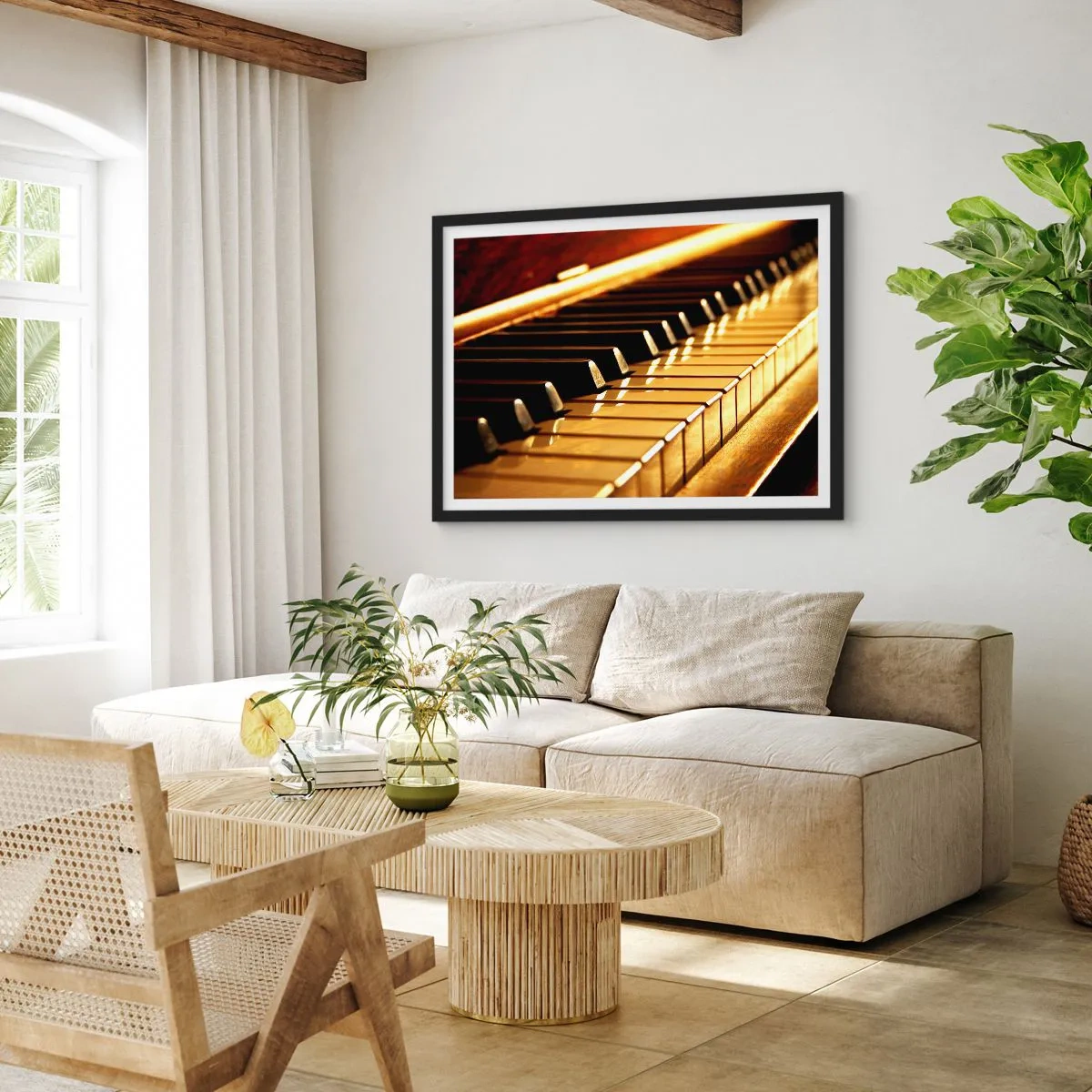 Plagát v čiernom ráme - Neobmedzené možnosti - 91x61 cm