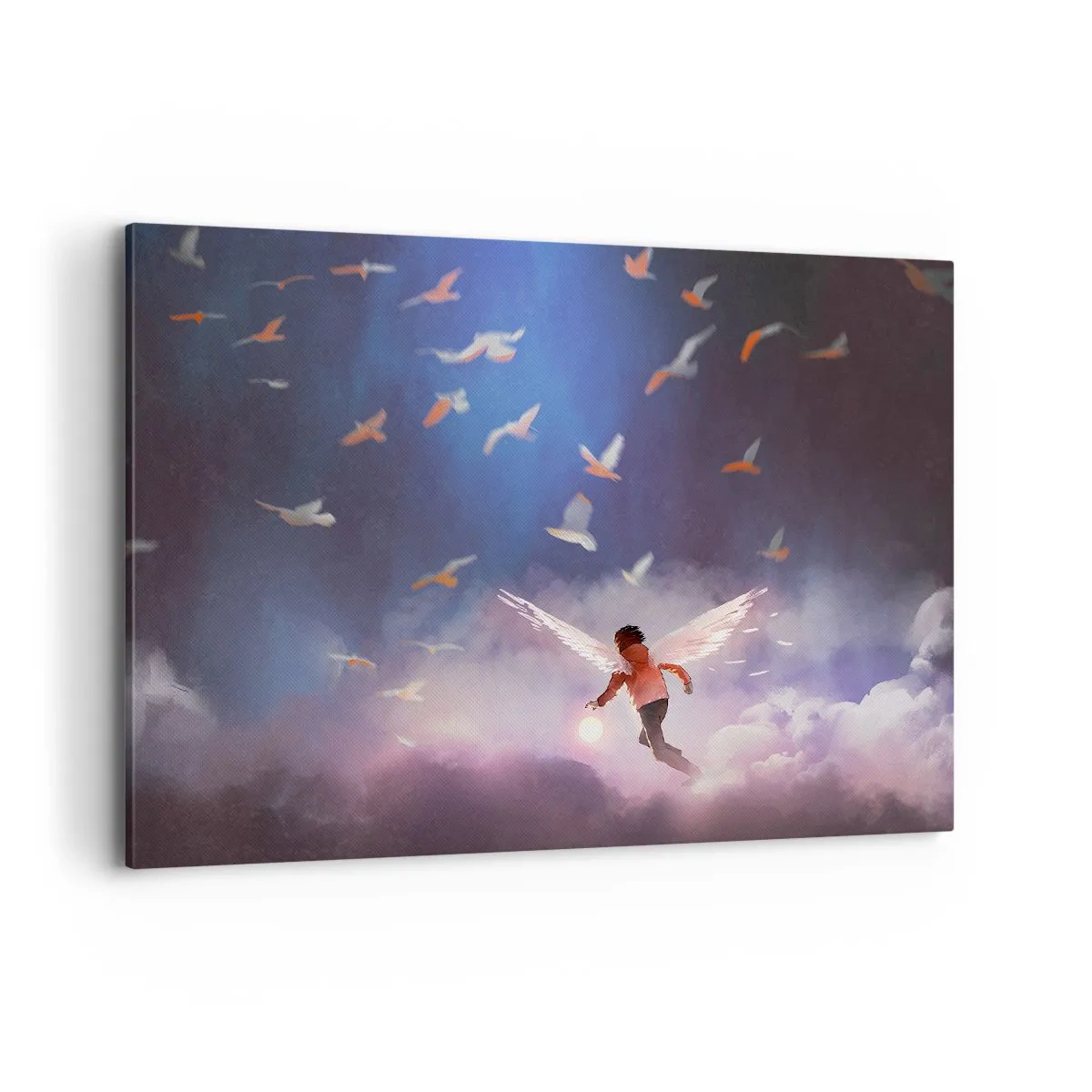 Obraz na plátne - Treba mať odvahu a predstavivosť - 100x70 cm