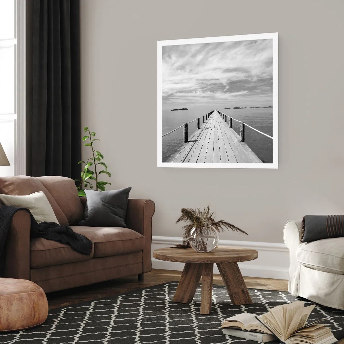 Plagát - Čo tak cesta… - 60x60 cm