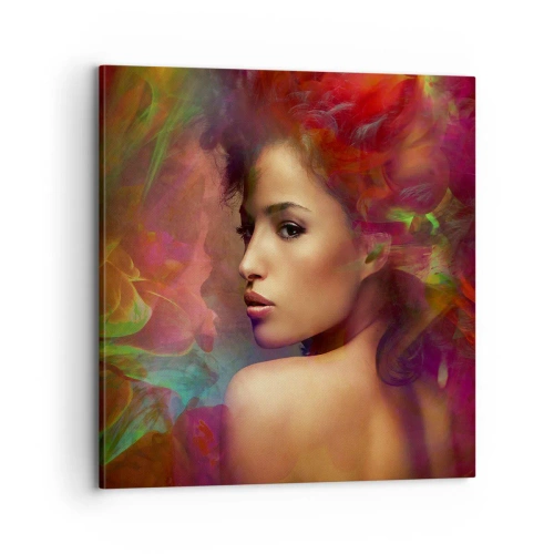 Obraz na plátne - Krajšia ako dúha, jemnejšia ako hmla - 70x70 cm
