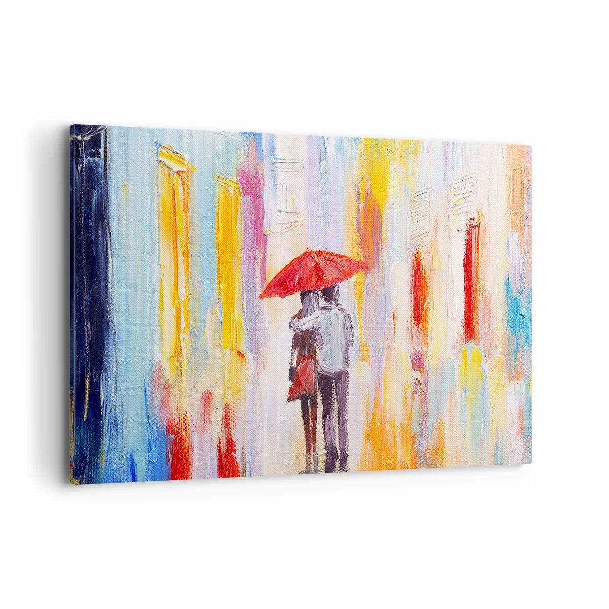 Obraz na plátne - Nech prší ďalej - 100x70 cm