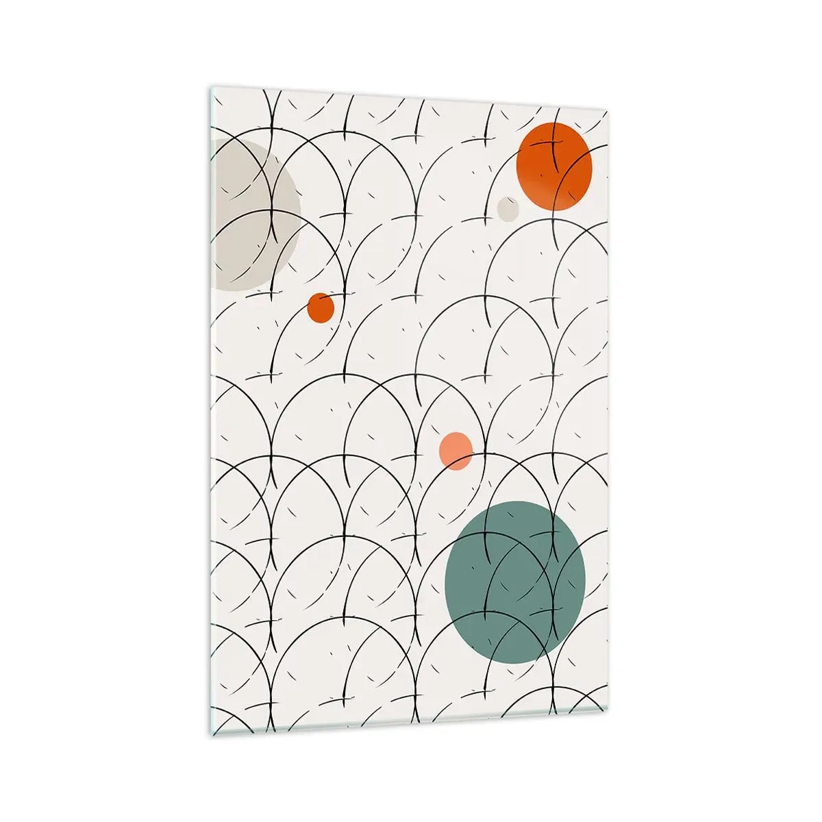 Obraz na skle - V duchu pop-artu - 80x120 cm