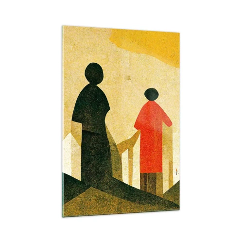 Obraz na skle - Ešte veľmi ďaleko - 70x100 cm