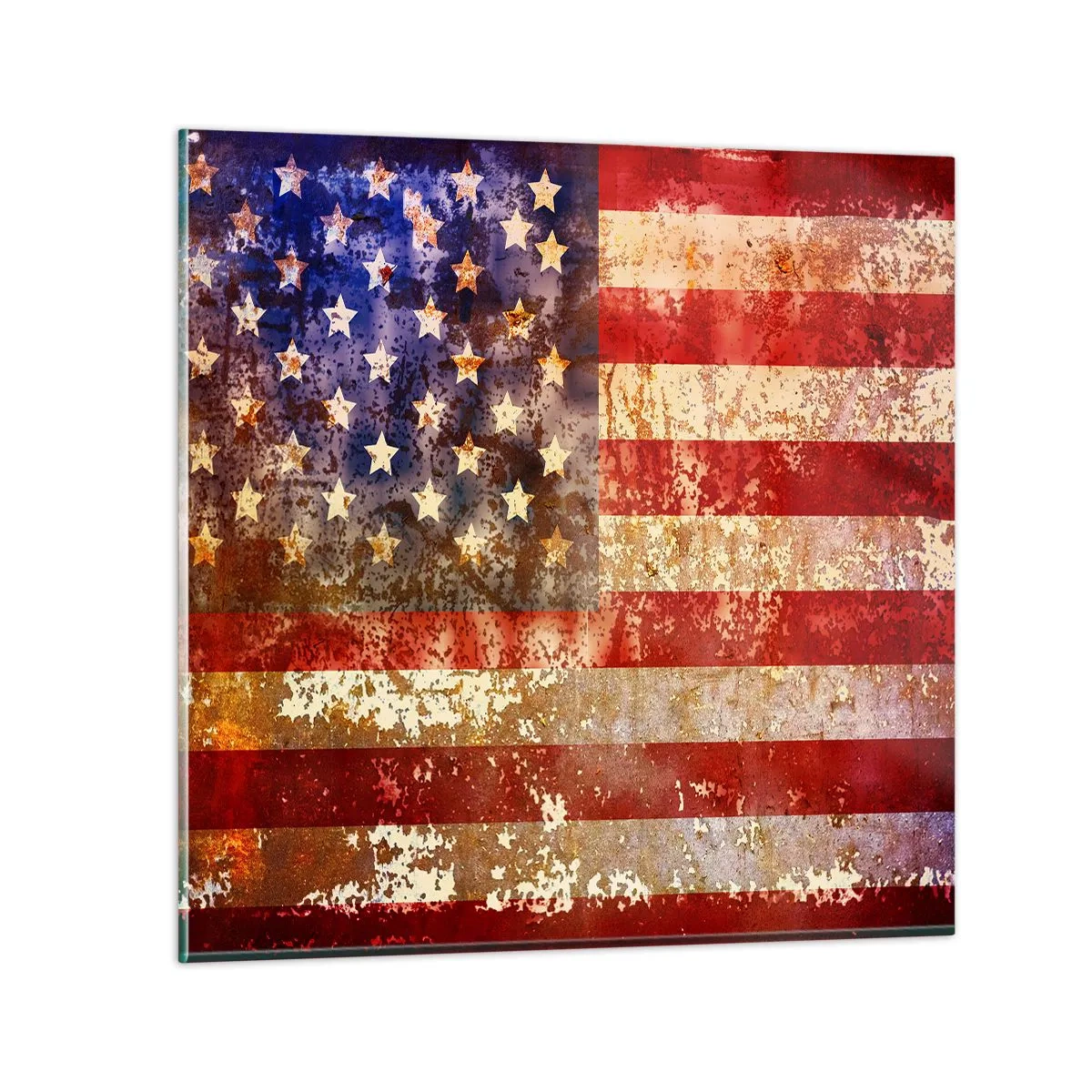 Obraz na skle - Chvála nekončí - 70x70 cm