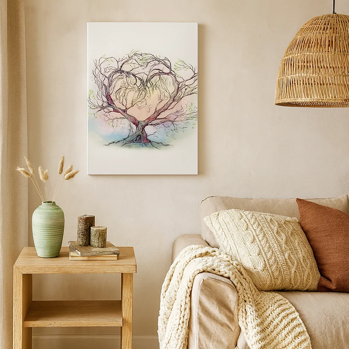 Obraz na plátne - Spoločne proti víchriciam - 50x70 cm