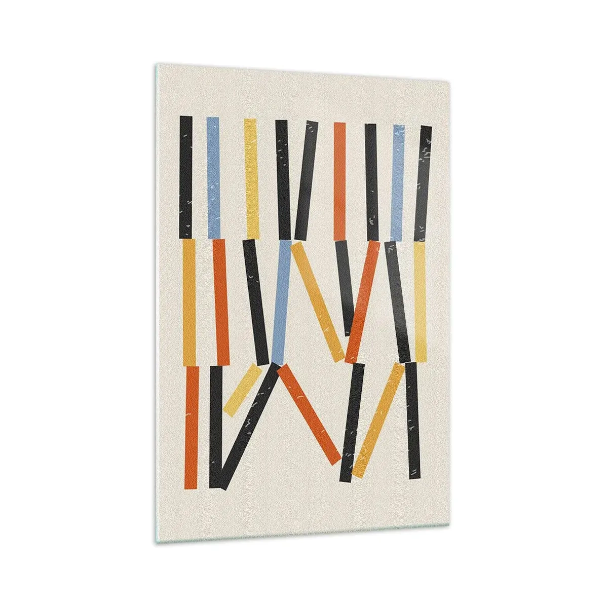 Obraz na skle - Kompozícia na úrovni - 70x100 cm