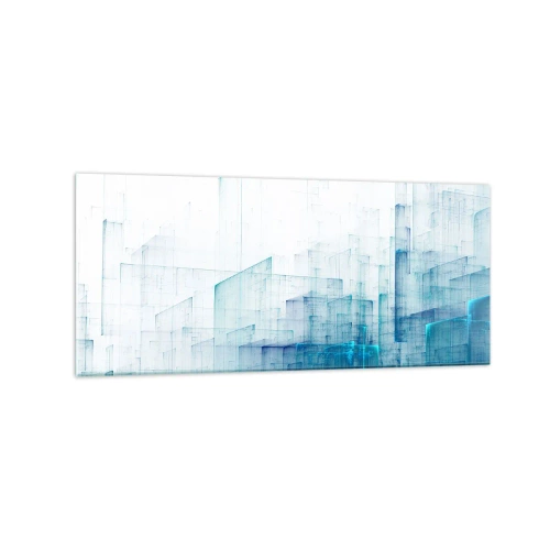 Obraz na skle - Ako sa stal priestor - 120x50 cm