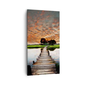 Obraz na plátne - Roztiahnite ruky - dýchajte  - 55x100 cm