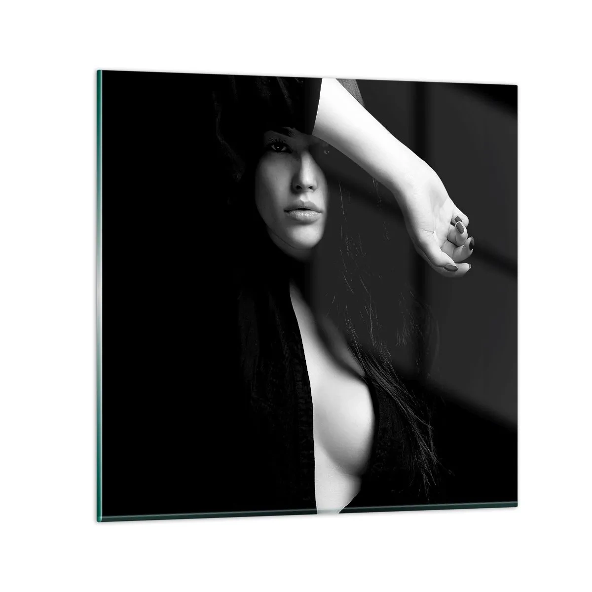 Obraz na skle - Škola zvádzania - 70x70 cm