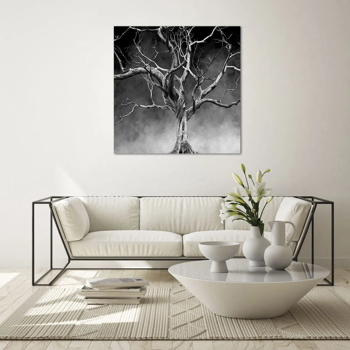 Obraz na skle - Pôvodné a sväté - 70x70 cm