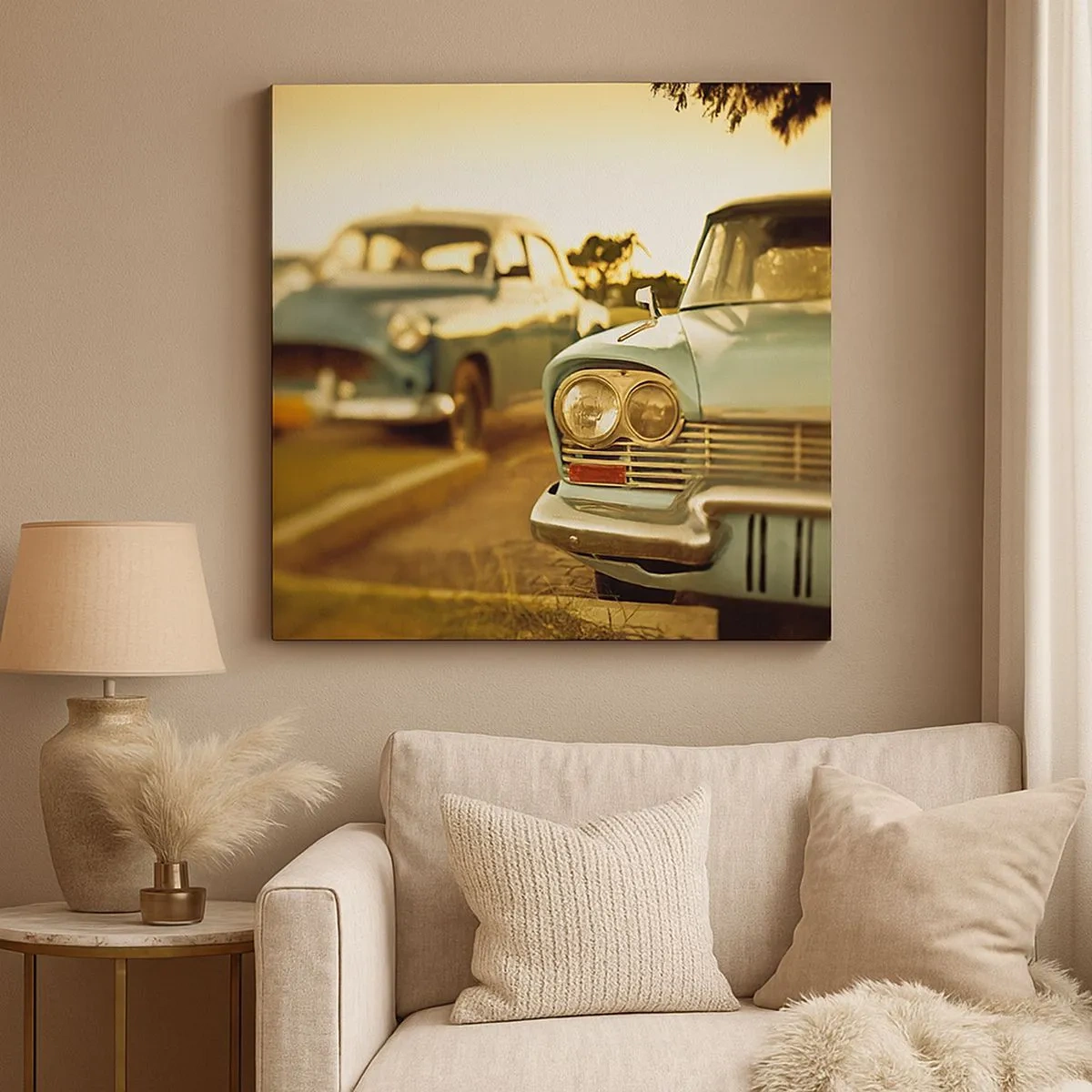 Obraz na plátne - Počkáme, uvidíme - 30x30 cm