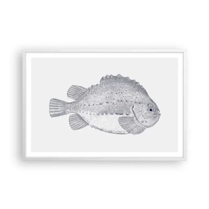 Plagát v bielom ráme - Do albumu prírodovedca - 91x61 cm