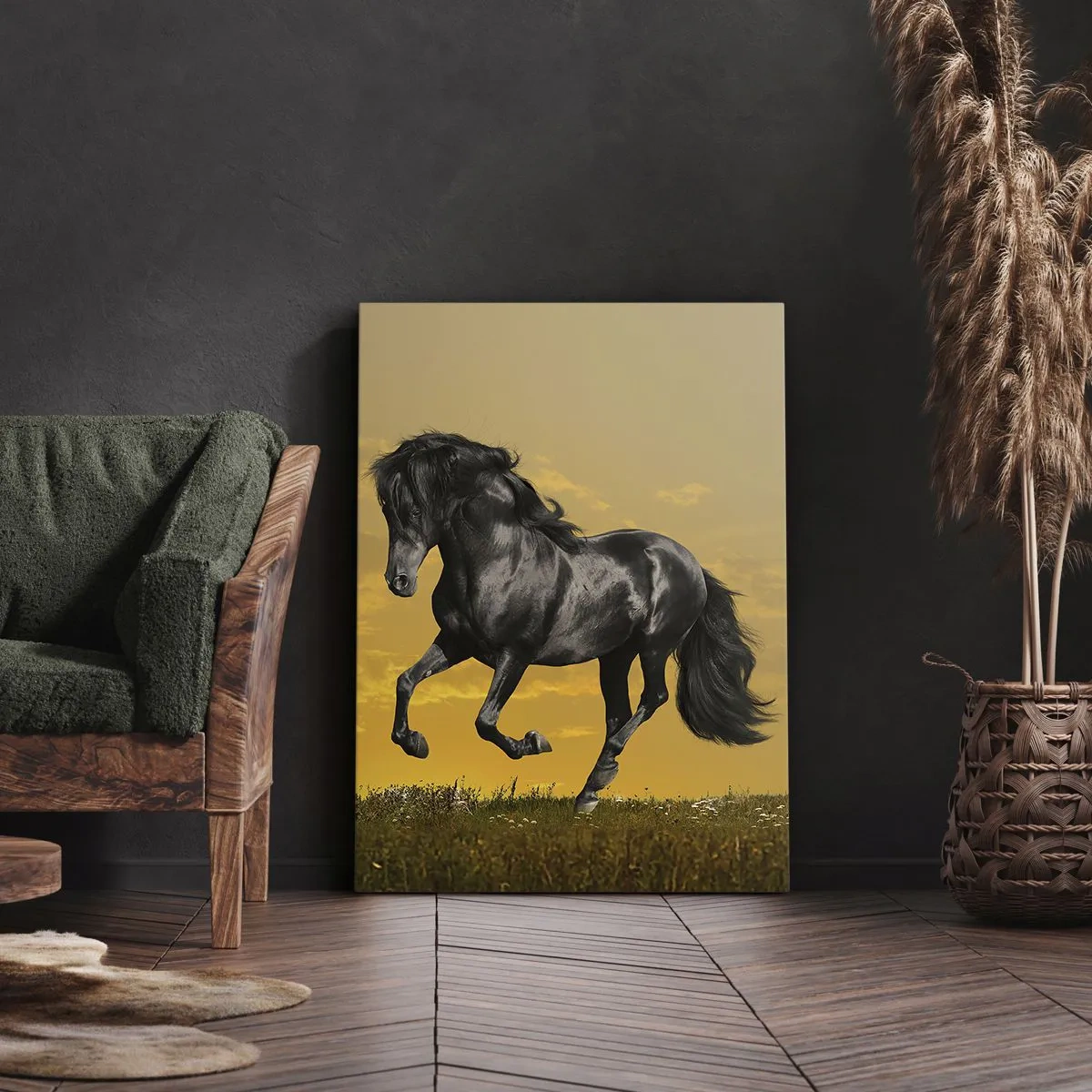 Obraz na plátne - Krásny, slobodný a divoký - 50x70 cm