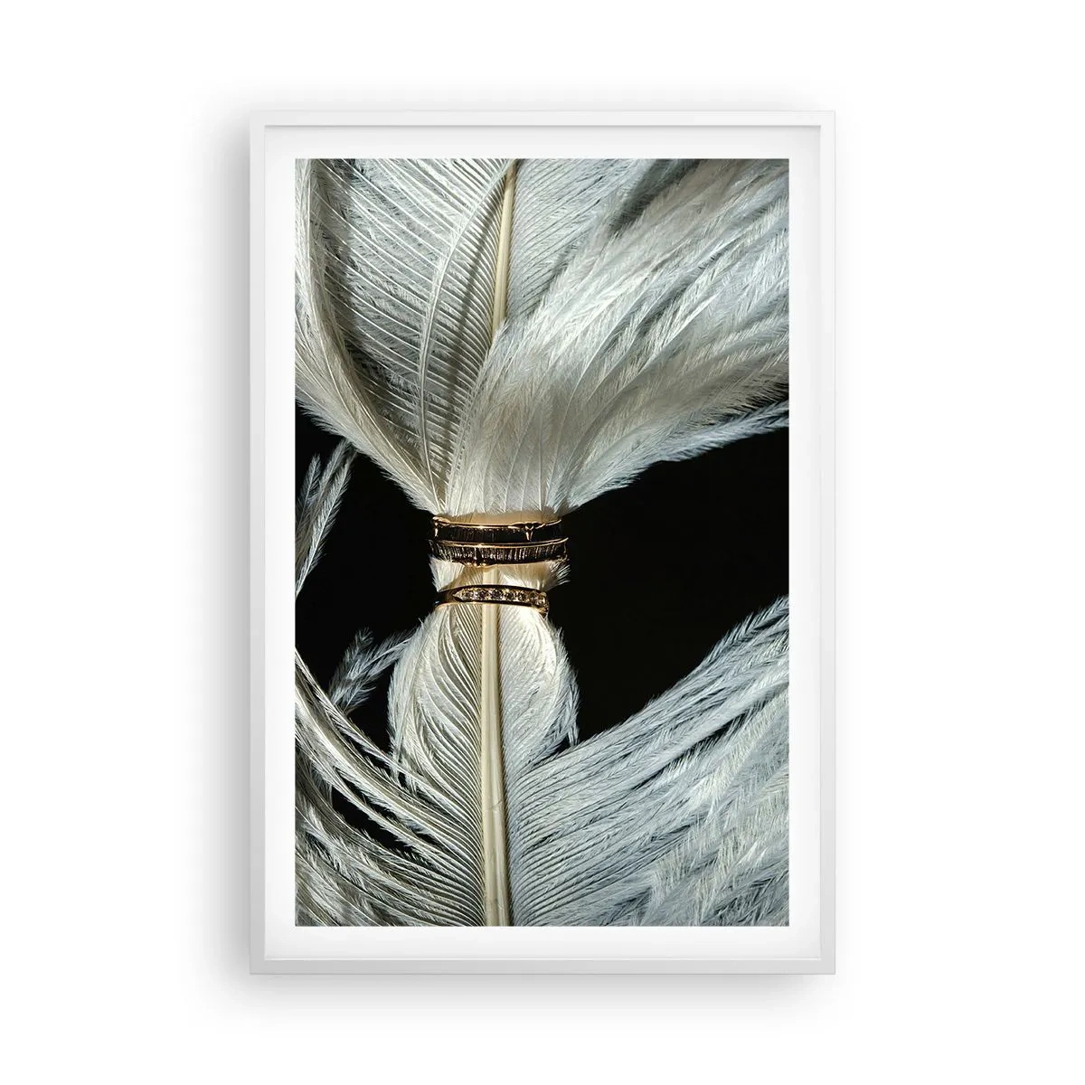 Plagát v bielom ráme - …a neopustím ťa…. - 61x91 cm