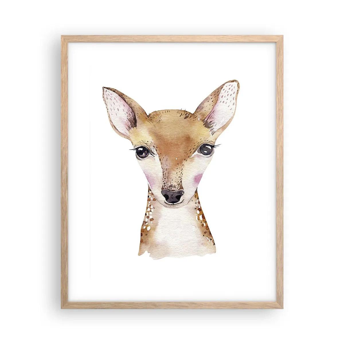 Plagát v ráme zo svetlého duba - Povaha nevinnosti - 40x50 cm