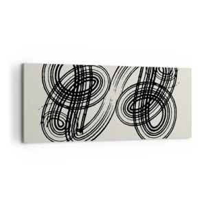 Obraz na plátne - Vyšlo to spontánne - 100x40 cm