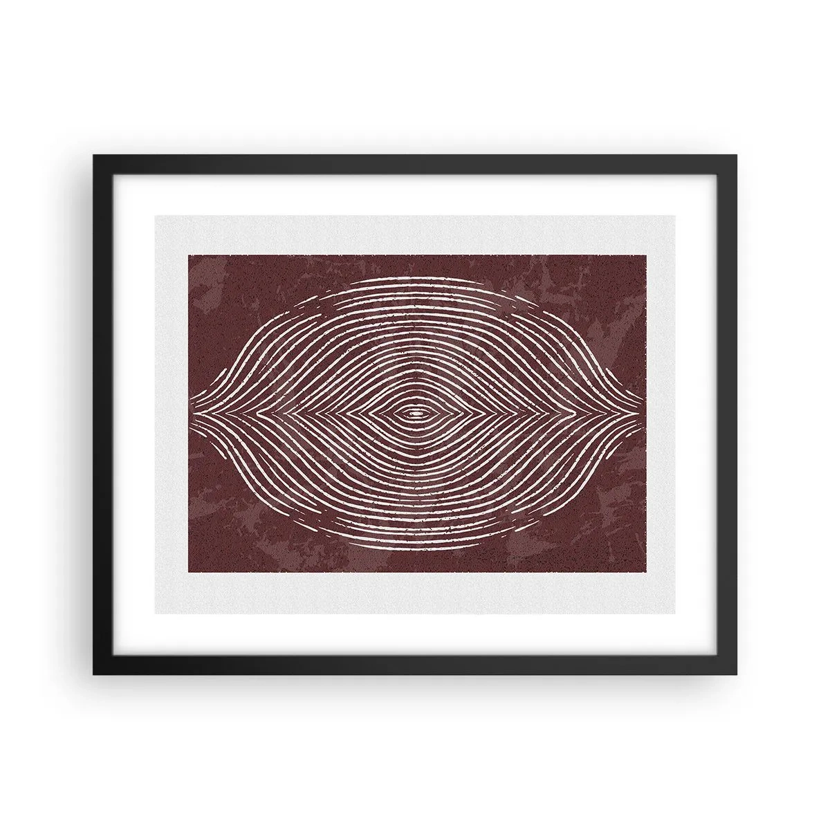 Plagát v čiernom ráme - Priestor hovorí - 50x40 cm