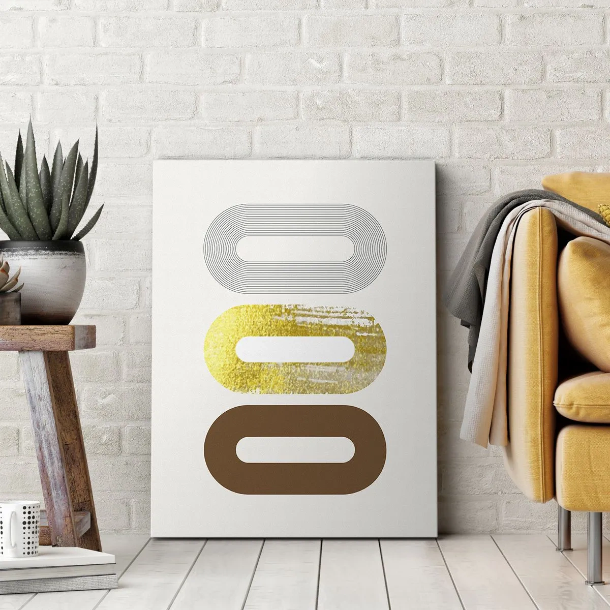 Obraz na plátne - Ooo! - 55x100 cm